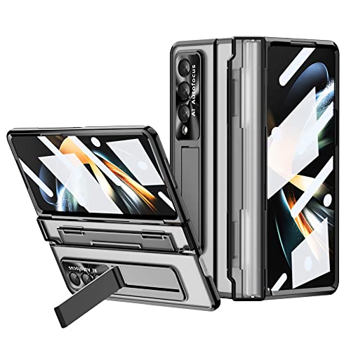 Coque Samsung Galaxy Z Fold4 antichoc ultra-mince avec film verre objectif
