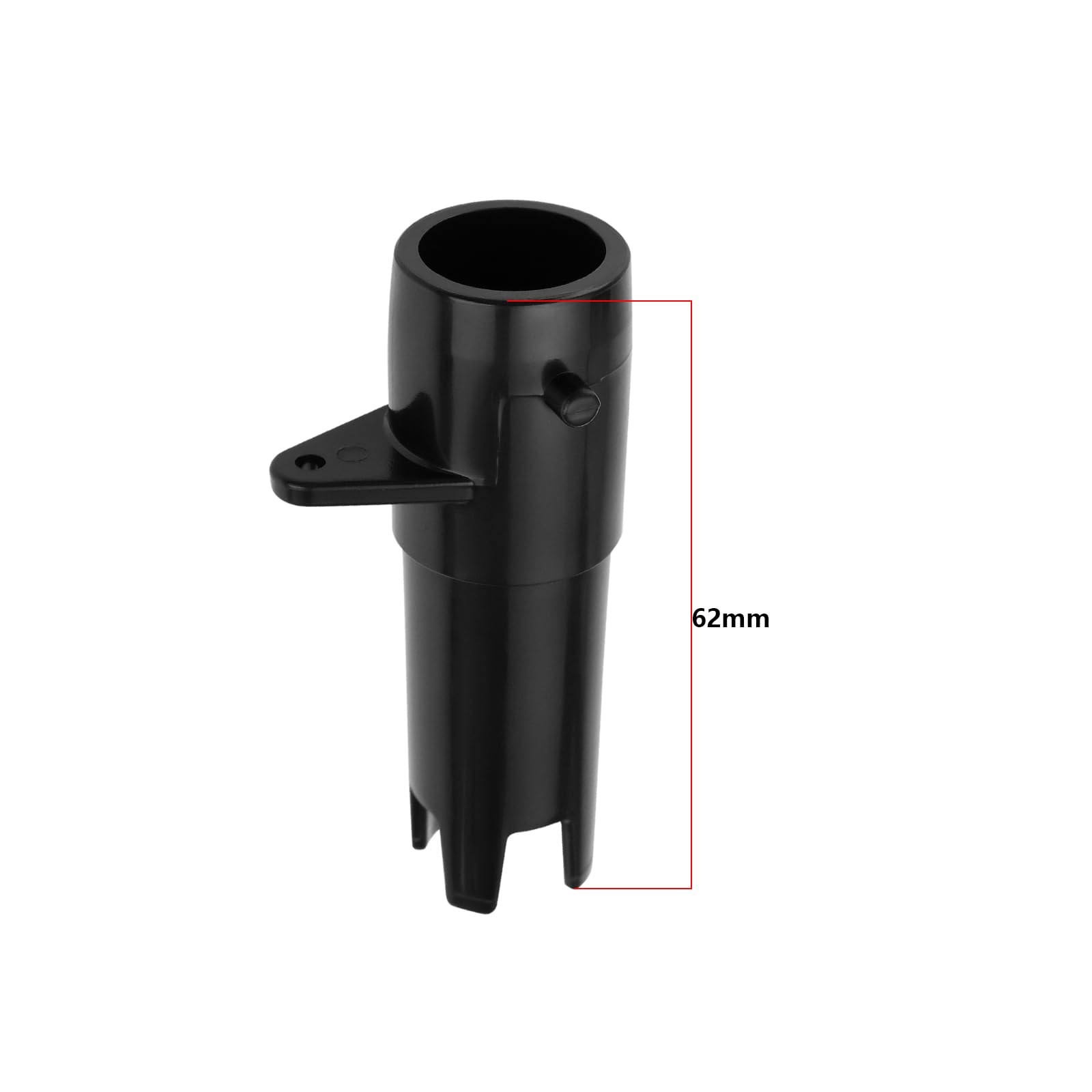 Lot de 2 adaptateurs de tuyau de dégonflage compatibles avec Bestway Compatible avec Coleman Noir