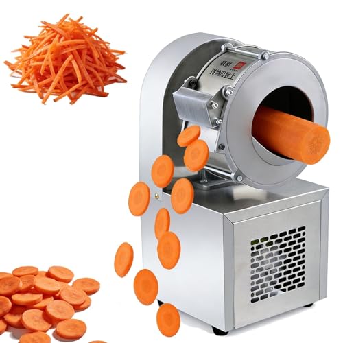 Cortadora eléctrica de vegetales de acero inoxidable
