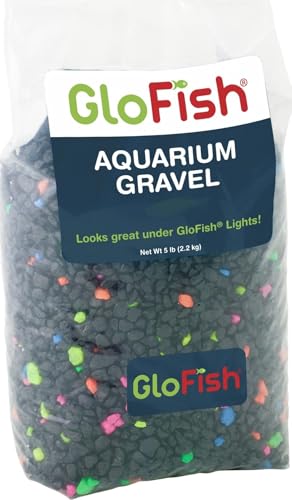 GloFish Aquarium Gravel, Fish Tank Gravel, Black...