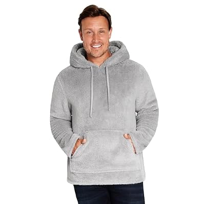 CityComfort Sudadera Hombre - Sudadera Hombre con Capucha de Felpa Ultra Suave - Ropa de Salón de Talla M-3XL - Regalos Navidad (Gris, XL) | Ya disponible en tu tienda friki favorita! En mundofriki.es!
