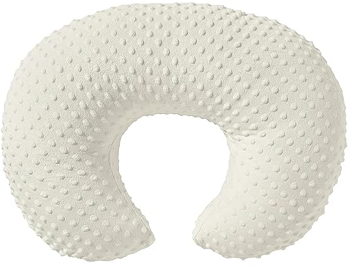 Image of Baby Nursing Pillow Cover, Nursing Pillow Slipcovers for Breastfeeding Moms, Ultra-Soft Fit Standard Infant Nursing Pillows for Infant Newborn Baby Boy Girl (Pristine)