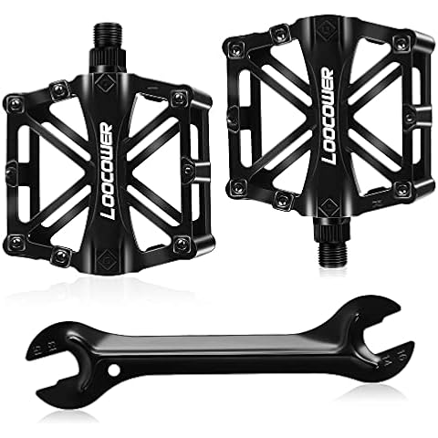 Loocower Aluminium Antiskid Bike Pedals Cover