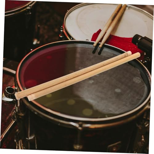 Baquetas Toyvian, 1 par, agarre antideslizante, para batería y percusión, duraderas y seguras para práctica de marcha y ejercicios rítmicos miniatura 5