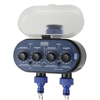 Aqua Control C4011 - Bewässerungsprogrammierer für den Garten - Für alle Arten von Hähnen - Mit 2 getrennten Ausgängen