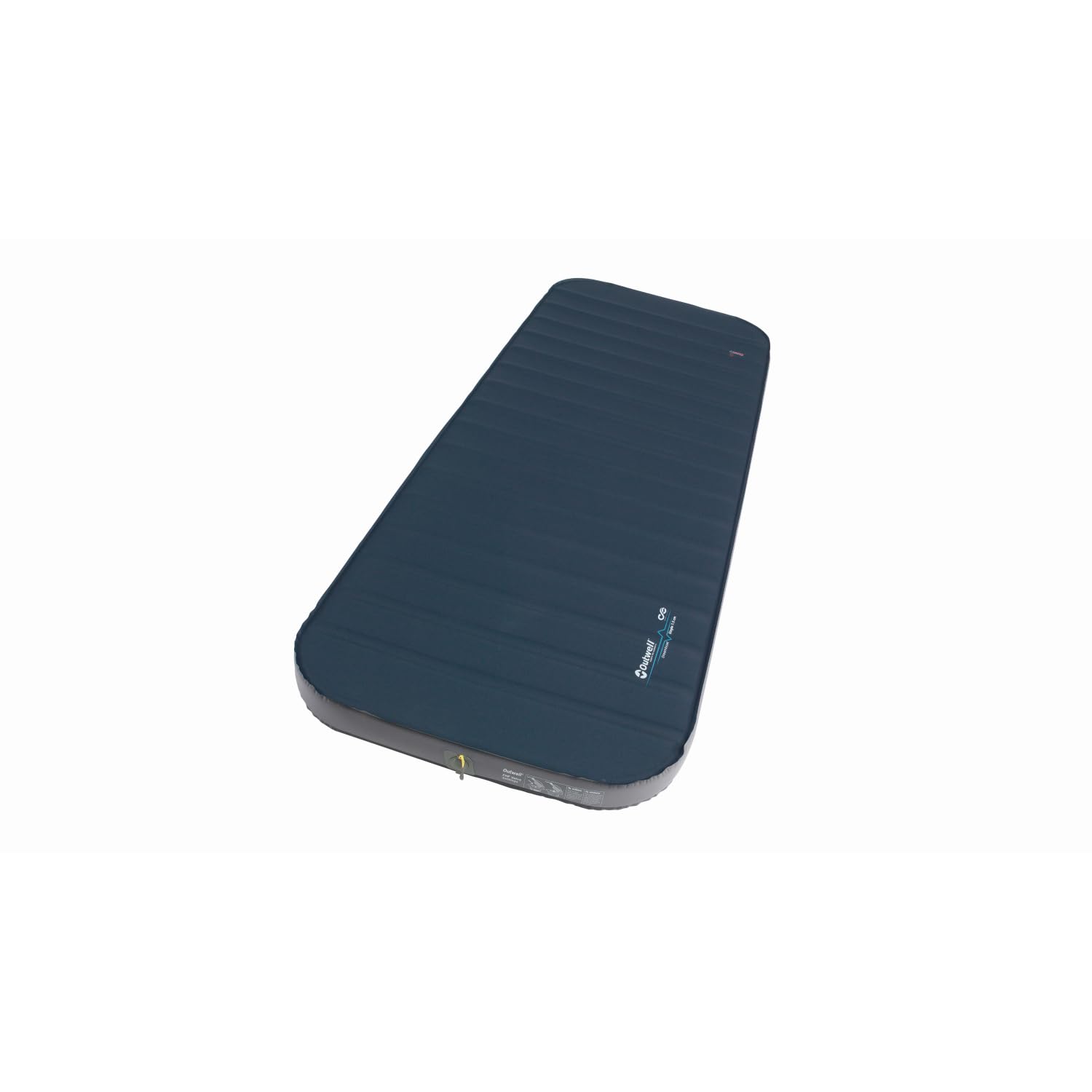 Outwell Dreamboat Single Matratze 7,5 cm, Nachtblau, 200x77x7,5 cm, Recycling 30D-Stretch