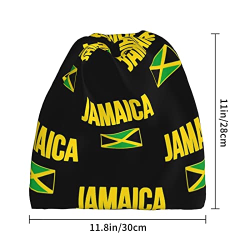 Cute Flag Multifunction Beanie Baggy Hat Slouchy Patriotic Skull Beanie Cap Stretch Scarf miniatura 3