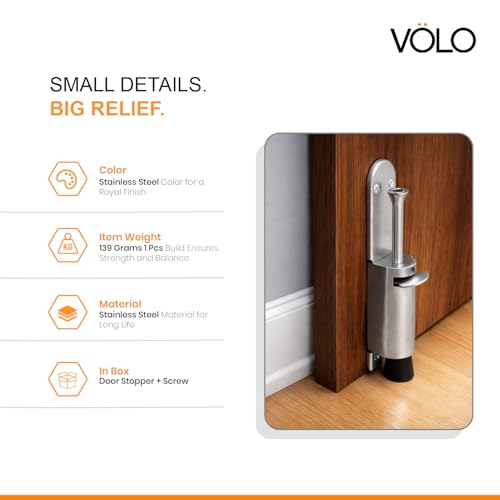Image of Volo DoorStoppers Pack of 1 Pcs (Foot Door Stopper)