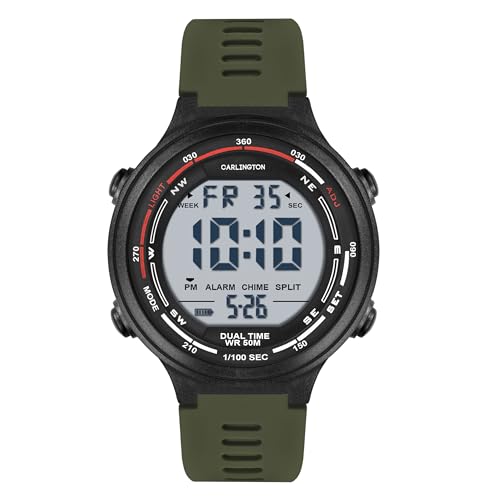 Image of Carlington Endurance Series Digital Wrist Watches for Men - CT 9120