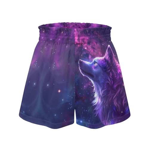 Upetstory Kids Athletic Shorts for Girls Size 3-16 Years Old Running Shorts4