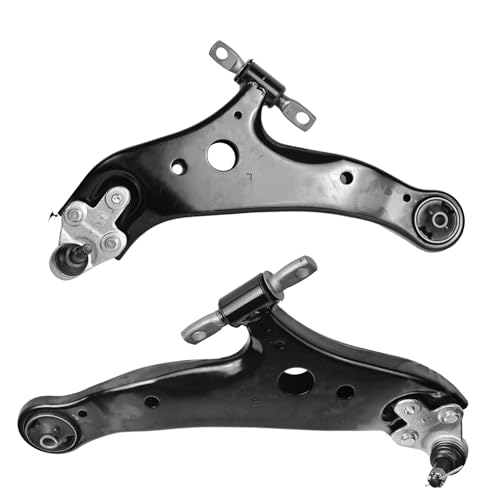 Front Lower Control Arm w/Ball Joint Fit for Lexus RX350 2010-2020 RX450H 2010-2020 RX450HL 2018-2020 Toyota Highlander 2008-2019 Venza 2009-2016 K622945 K622944-6 Set Suspension Kit
