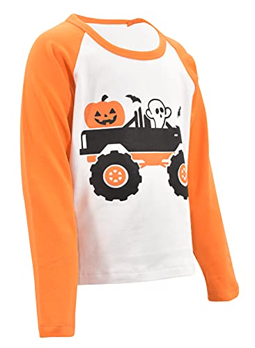 Image of Unique Baby Boys Long Sleeve Raglan Graphic T-Shirt for Toddlers and Kids