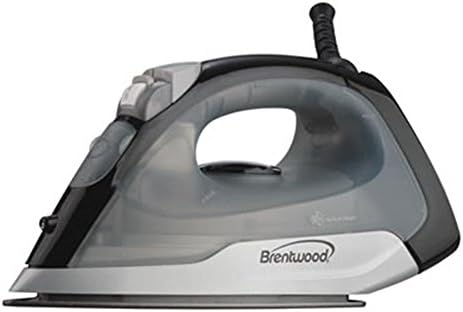 Brentwood MPI-53 Non-Stick Steam Iron, Black