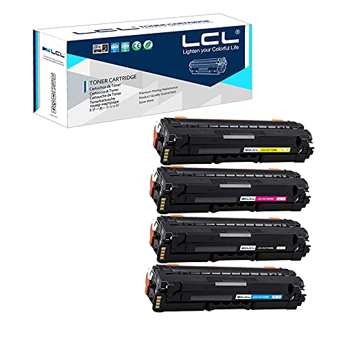 LCL CLT-506L Toner Cartridge Replacement for Samsung CLT-506L CLT-506S CLT-K506L CLT-K506S CLT-C506L CLT-M506L CLT-Y506L High Yield for Samsung CLX-6260 CLX-6260FW CLP-680ND CLX-6260FD CLX-6260FR 4PK