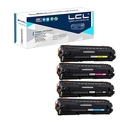 LCL Remanufactured Tonerkartusche CLT-506L CLT-K506L CLT-C506L CLT-M506L CLT-Y506L (1Schwarz 1Cyan 1Magenta 1Gelb) Ersatz für Samsung CLP-680 680DW 680DN Samsung CLX-6260FR 6260FD CLX-6260