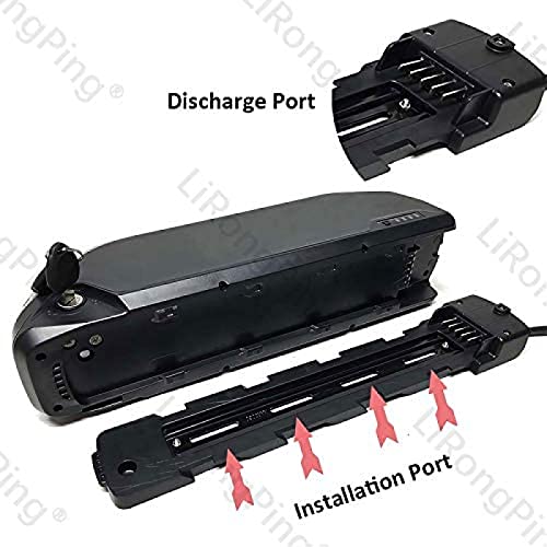 Bateria original para bicicleta, 48v, 52v, tubo inferior, 20ah, 30a, 40a, bms, 350w, 500w, 750w, 100