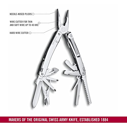 Multiferramenta Victorinox Swiss Tool Spirit MX, Prata, 22 funções