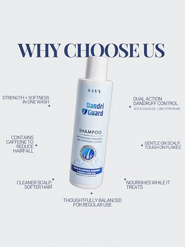 Image of SAYY Dandri Guard Anti Dandruff & Hair Fall Shampoo for All Hair Types