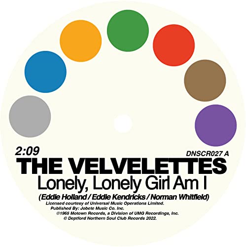 Lonely Lonely Girl Am I / No One Could Love You More