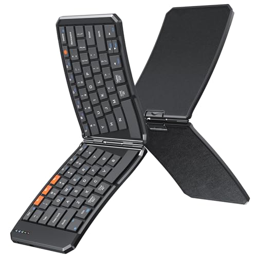Doci Foldable Bluetooth Keyboard, Split Ergonomic Portable...