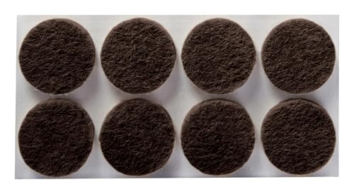Scotch Felt Pads, 32 Pads, Circle, Brown, 1 in x 1 in - image 2