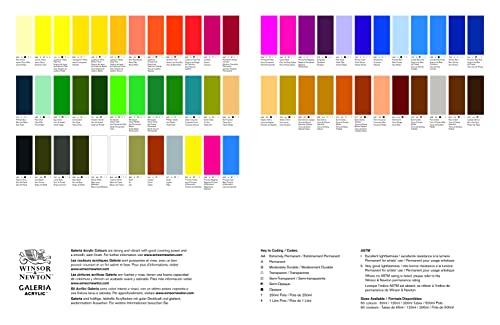 Image of Winsor & Newton Galeria Acrylic Color Tube, 250ml, Titanium White