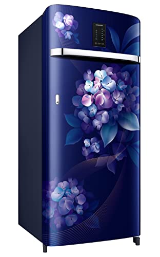 Image of Samsung 215L 3 Star Inverter Direct-Cool Single Door Digi-Touch Refrigerator Appliance (RR23C2E23HS /HL,Hydrangea Blue)