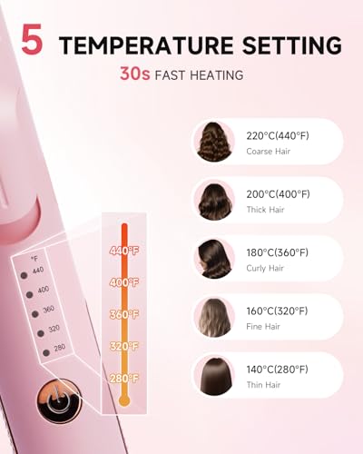 360° Airflow Styler 2-en-1 Plancha y Rizador de Pelo miniatura 5