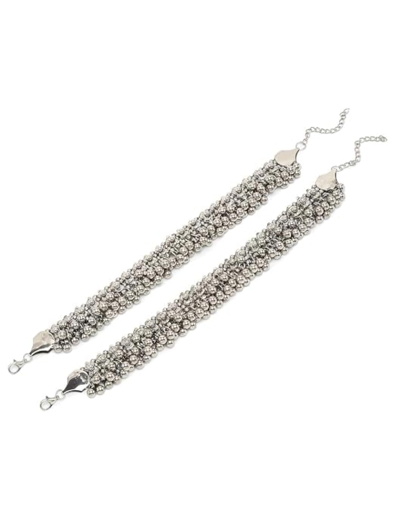 Oxidized Ghungroo Anklet Set for Women & Girls, Wedding Dance