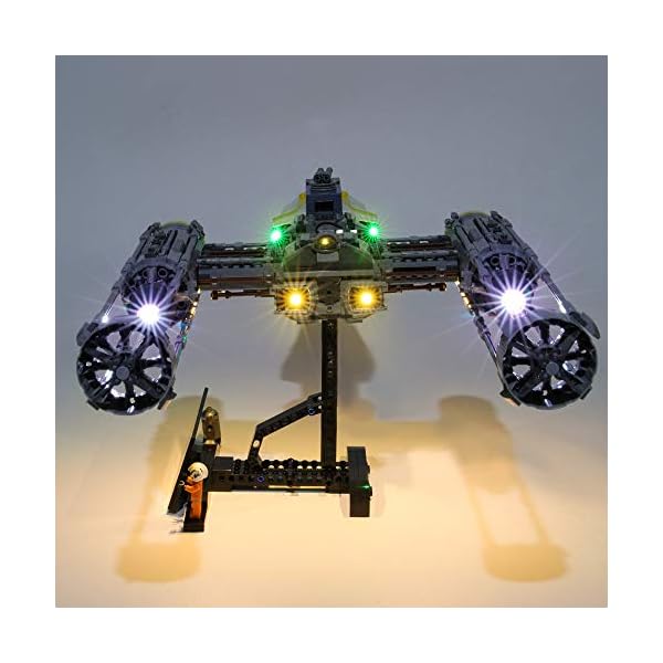 LED Light Up Kit Für (Star Wars Y-Wing Starfighter) Spielzeugmodelle Compatile Mit LEGO75181 (Nicht Das Modell… – Bild 4