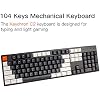 Keychron C2 Full Size Hot-swappable Wired Mechanical Keyboard Compatible with Mac, Keychron Brown Switch, 104 Keys ABS keycaps Gaming Keyboard for Windows, USB-C Type-C Braid Cable