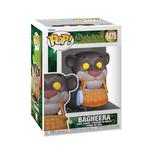 Funko POP! Disney: The Jungle Book – Bagheera with Basket - Collectable Vinyl Figure - Gift Idea - Official Merchandise - for Kids & Adults - Movies Fans - Model Figure for Collectors and Display image 2