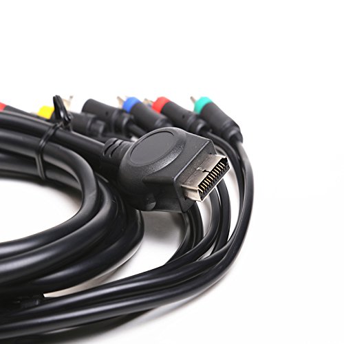 6RCA HD Component AV Video-Audio Multi out Cable Set for PS3 PlayStation 3 & PS 2 Cable