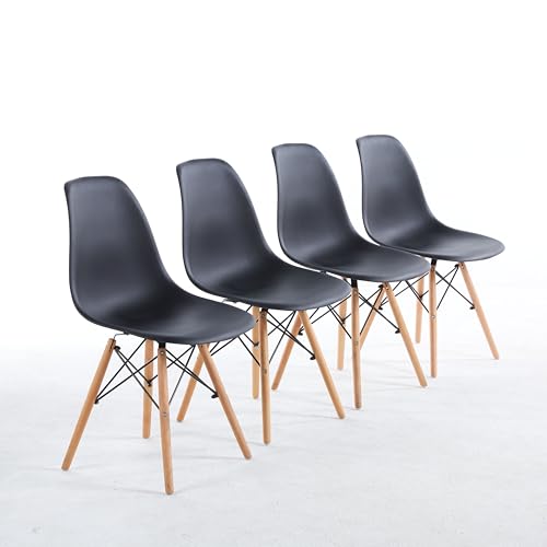 Sillas Comedor Negras Marca Generic