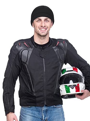 Image of Boao 6 Pieces Cooling Skull Caps Helmet Hard Hat Liner Sweat Wicking Running Beanie Cycling for Men Women