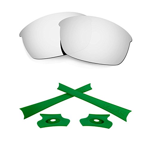 Earsocks pour Oakley Flak Jacket verres rechange kit caoutchouc earsocks mens replacement lenses kit