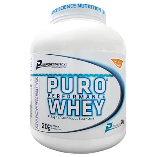 Puro Whey Protein Concentrado 2kg - Performance Nutrition Sabor: Doce de Leite