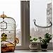 XJKLBYQ Bird Shower Perch Parrot Bath Stands Supplies Holder Window Bird Standing Toy for Cockatoo Large Round, Parrot Bath Stand
