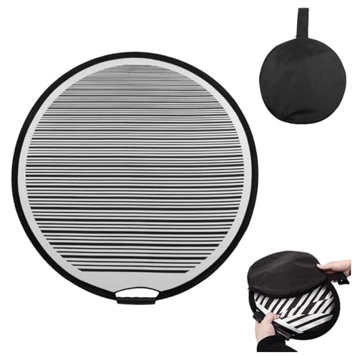 Reflector de tira plegable,Reflector de rayas plegable,Reflector de abolladuras de coche,Reflector flexible para coche,Tablero reflector de abolladuras, para pruebas de abolladuras de automóviles