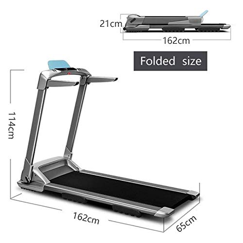 Image of Folding Treadmills Treadmills, Desk Treadmill Small Foldable Treadmill, Household Ultra-Quiet Indoor Fitness Equipment Walking