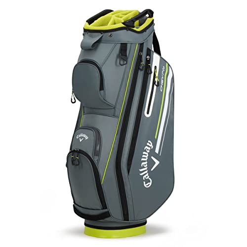 Callaway Bolsa de golf unisex Chev 14+ - Carbón/Fluorescente - Talla única