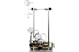 Professional Dial Indicator Bicycle Wheel Truing Stand: Precision Rim Adjustment for MTB/Road Bikes (10-29 inch)