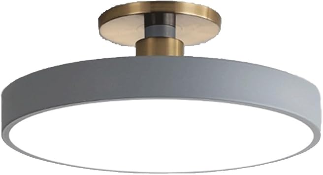 Mid Century Light Fixtures Flush Mount Ceiling L Minimalist Round Ceiling Light Modern LED Ceiling Lamp Semi Flush Mount Close to Ceiling Light Fixtures for Corridor Cloakroom Balcony Bedroom Liv
