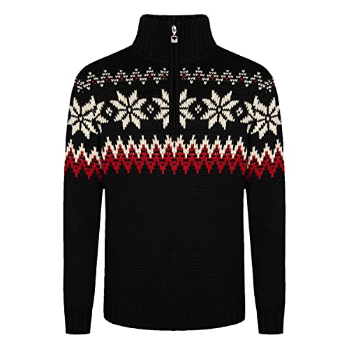 Dale of Norway Myking Men’s Sweater - Sweaters for Men - 100% Merino Wool Sweaters - Regular Fit Men’s Sweaters and Pullovers