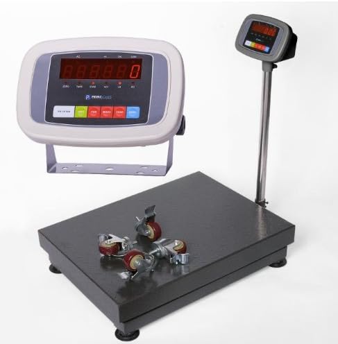 PS-B2000 22"x32" Bench Scale with Casters, 2000 lb X 0.1 lb,RS232,New