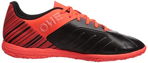 PUMA PUMA Men's ONE 5.4 IT Sneaker, Black red Aged Silver, 12 M US