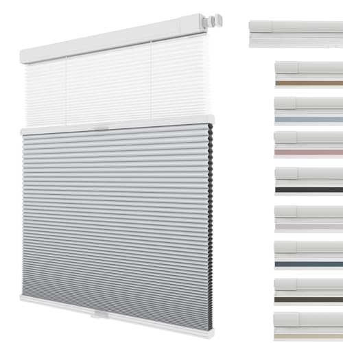 Changshade Custom Day Night Cellular Shades No Drill No Tools
