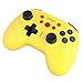 Produktbild ElecGear Controller für Nintendo Switch, Bluetooth Wireless Pro Controller Gamepad mit 6-Achse Sensor Somatosensory, Dual Motor Vibration und Turbo Funktion für Nintendo Switch (Gelb)