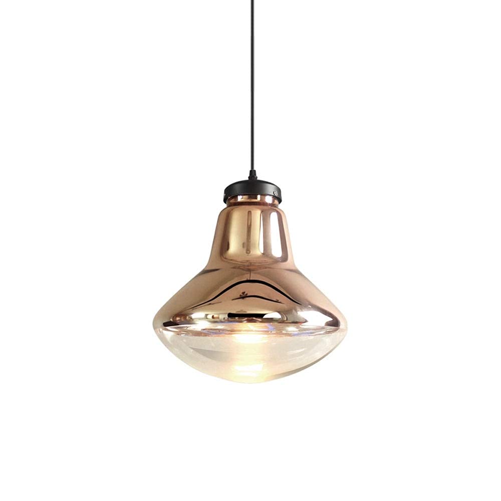 Lámpara colgante de estilo minimalista para iluminar mesas de restaurante oscuras