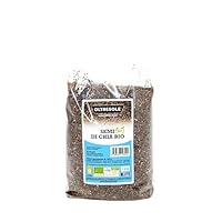 Oltresole - Bio Chia Samen 1 kg - rohe Bio-Samen, Protein-Supernahrungsmittel ohne Zusatzstoffe, Quelle von Eiweiß und Ballaststoffen, ideal für Müsli und Salate
